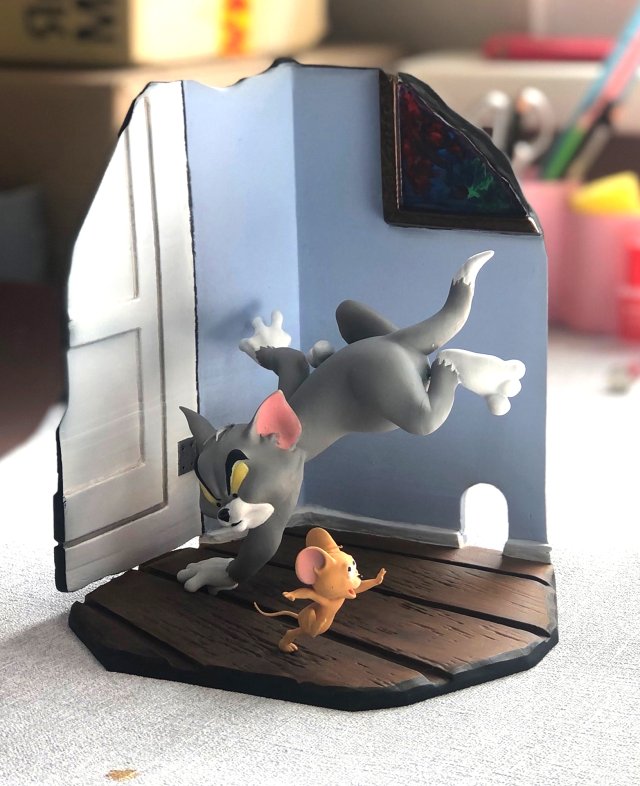 Tom and Jerry 3d parintabe Modelo de Impressão 3D .c4d .max .obj .3ds .fbx .stl .blend 