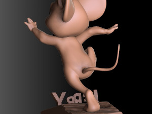 jerrymouse3d printable Modello di stampa 3D