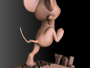 jerrymouse3d printable Modello di stampa 3D
