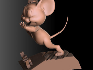 jerrymouse3d printable Modello di stampa 3D