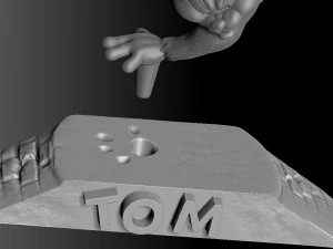 tomcat3d printable 3D Print Model