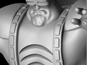 Krang 1987 for 3d print stl 3D Print Model