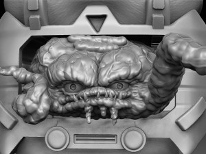 Krang 1987 for 3d print stl 3D Print Model