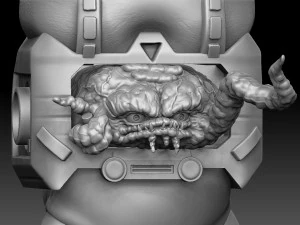 Krang 1987 for 3d print stl 3D Print Model