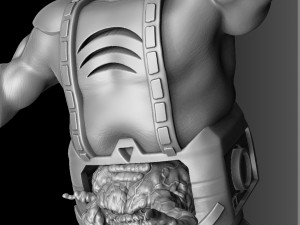 Krang 1987 for 3d print stl 3D Print Model