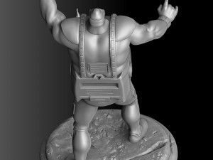 Krang 1987 for 3d print stl 3D Print Model