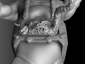 Krang 1987 for 3d print stl 3D Print Model