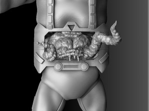 Krang 1987 for 3d print stl 3D Print Model