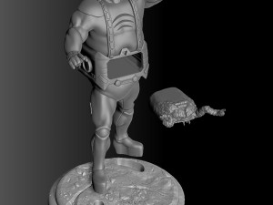 Krang 1987 for 3d print stl 3D Print Model