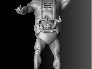 Krang 1987 for 3d print stl 3D Print Model
