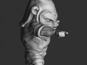 Gruffi gummy bear stl 3D Model
