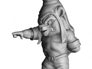 Gruffi gummy bear stl 3D Model