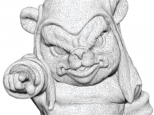 Gruffi gummy bear stl 3D मॉडल