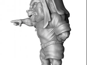 Gruffi gummy bear stl 3D Model