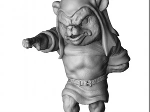 Gruffi gummy bear stl 3D Model