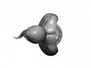 Venom bust 2 options 3d printable 3D Print Model
