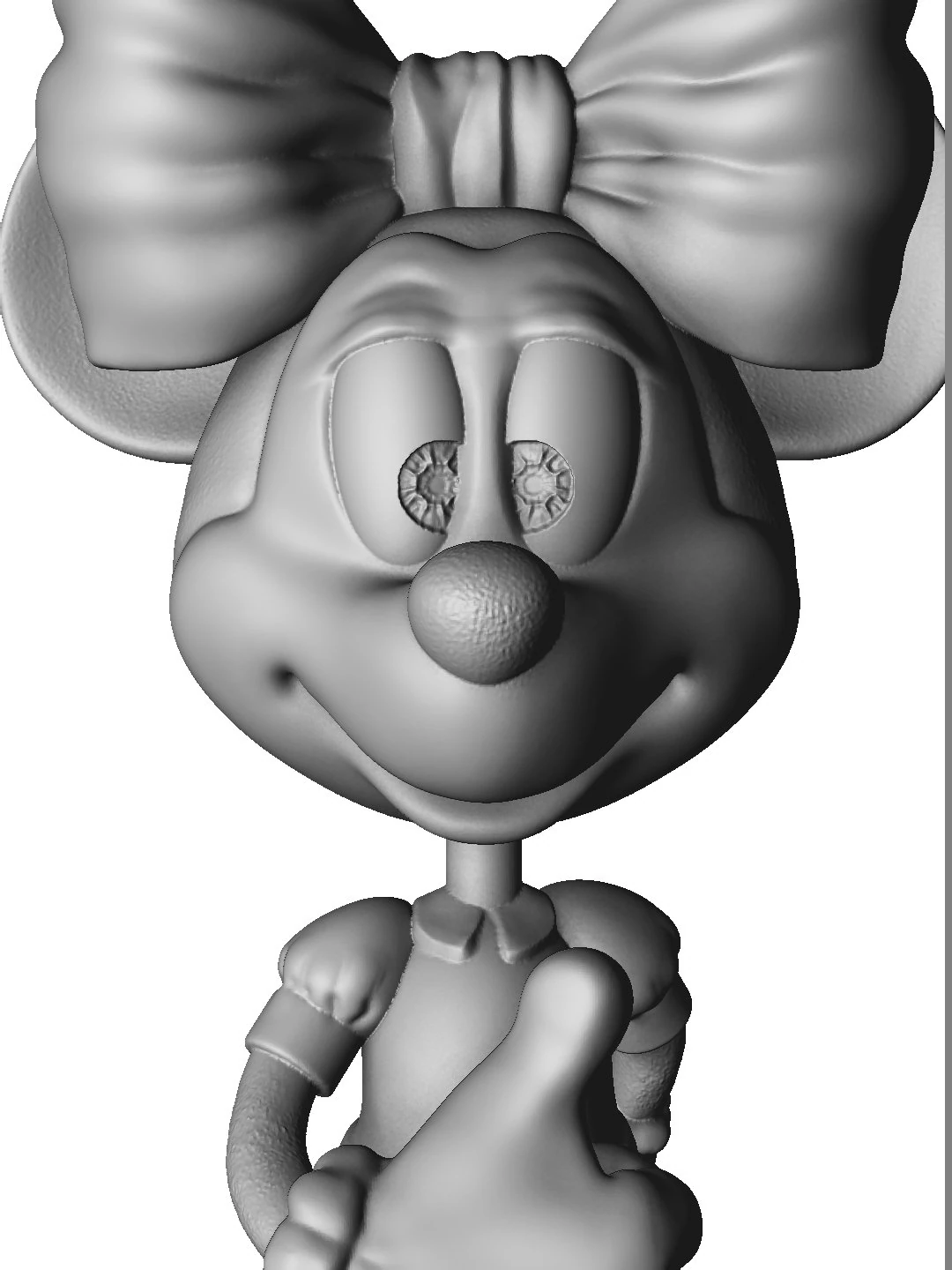 minnie 420 stl 3D Print Model .c4d .max .obj .3ds .fbx .stl .blend 