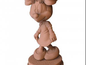 Minnie Mouse Oops for 3d print Modèles 3D en vedette
