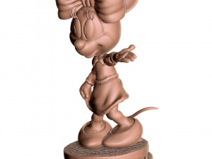 Minnie mouse hi 3d primtable stl 3D Print Model