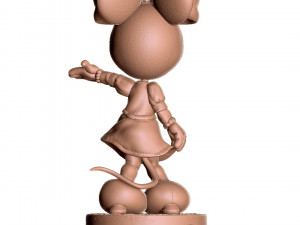 Minnie mouse hi 3d primtable stl 3D Print Model