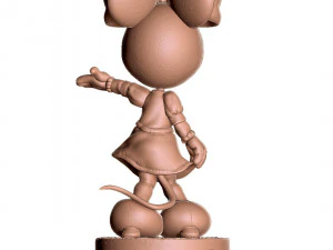 Minnie mouse hi 3d primtable stl 3D Print Model