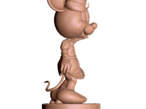 Minnie mouse hi 3d primtable stl 3D Print Model