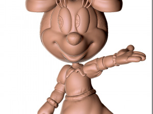 Minnie mouse hi 3d primtable stl 3D Print Model