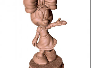 Minnie mouse hi 3d primtable stl 3D Print Model