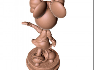 Minnie mouse hi 3d primtable stl 3D Print Model