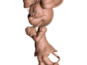 minnie mouse love 3d printable stl Modelo de impresión 3D