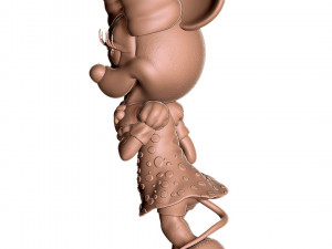 minnie mouse love 3d printable stl Modelo de impresión 3D