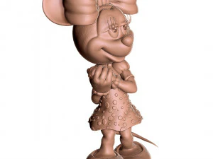 minnie mouse love 3d printable stl 3D Print Model