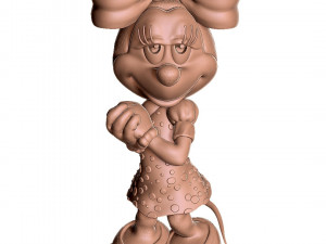 minnie mouse love 3d printable stl Modelo de impresión 3D