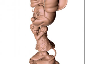 minnie mouse love 3d printable stl 3D Print Model