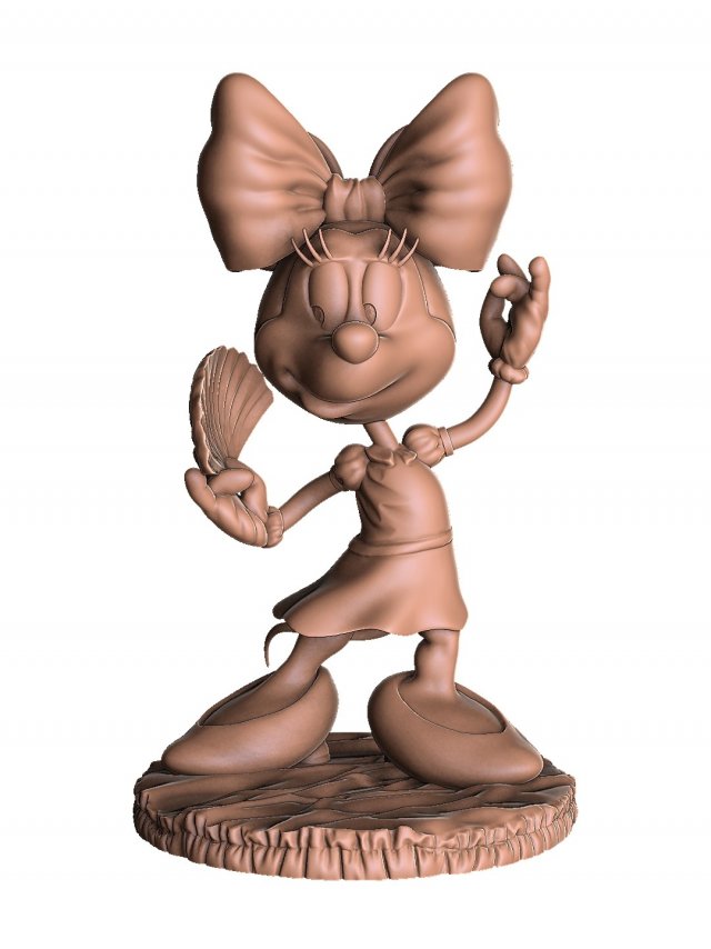 minnie mouse dance stl 3D 打印模型 .c4d .max .obj .3ds .fbx .stl .blend 