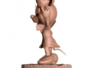 minnie mouse dance stl 3D 打印模型