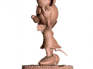 minnie mouse dance stl 3D Print Model
