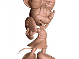 minnie mouse dance stl 3D Print Model