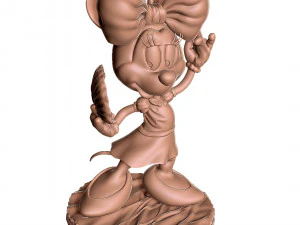 minnie mouse dance stl 3D Print Model