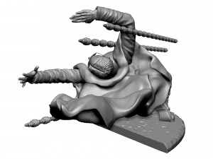 Neo bullet time stl Model do druku 3D