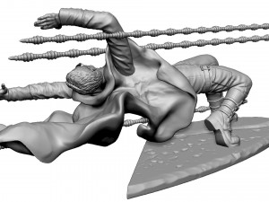 Neo bullet time stl Model do druku 3D