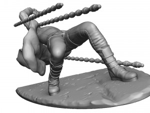 Neo bullet time stl Model do druku 3D