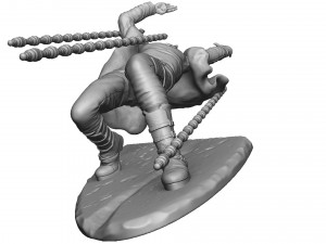 Neo bullet time stl Model do druku 3D