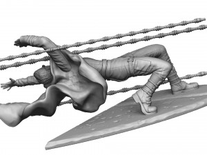 Neo bullet time stl Model do druku 3D
