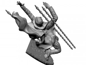 Neo bullet time stl Model do druku 3D