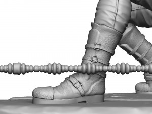 Neo bullet time stl Model do druku 3D
