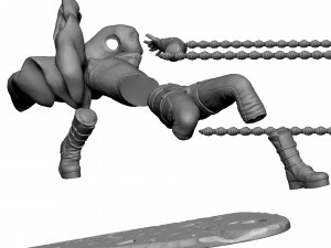 Neo bullet time stl Model do druku 3D