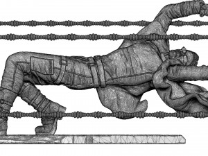 Neo bullet time stl Model do druku 3D
