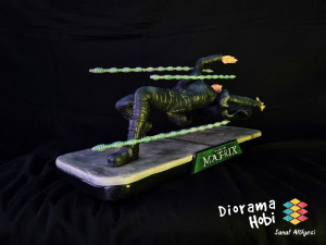 Neo bullet time stl Model do druku 3D
