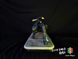Neo bullet time stl Model do druku 3D